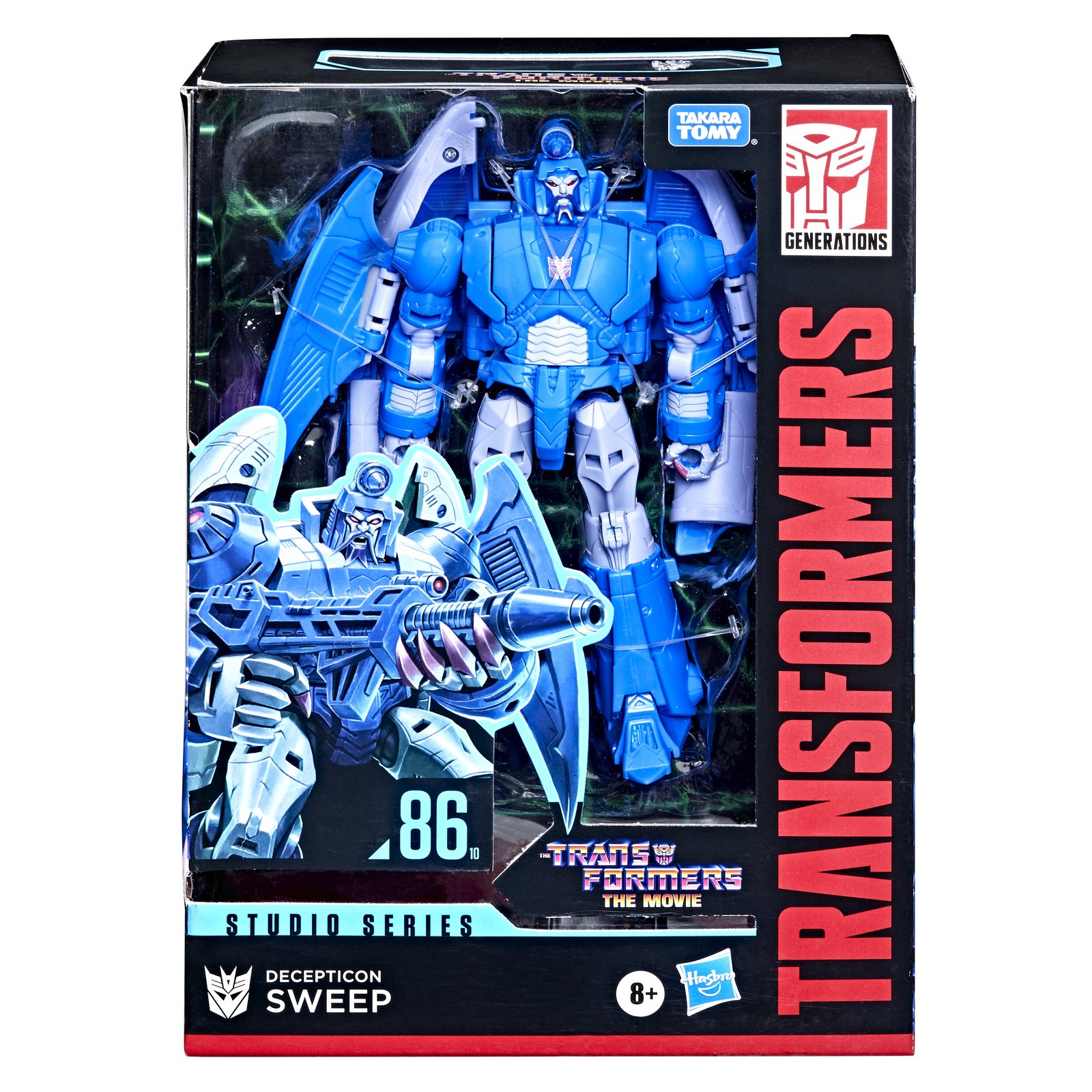 Фигурка Transformers Студио Сериес Вояджеры Свип 1986 F0793UL0 - фото 2