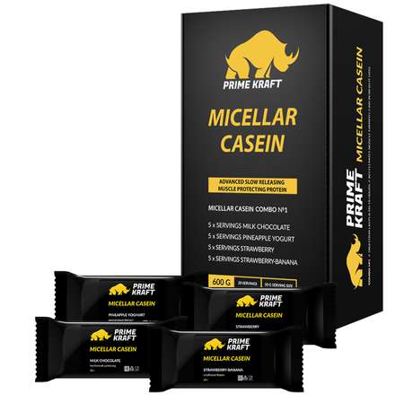 Коктейль Micellar Casein Prime Kraft Белковый combo №1 30г*20шт