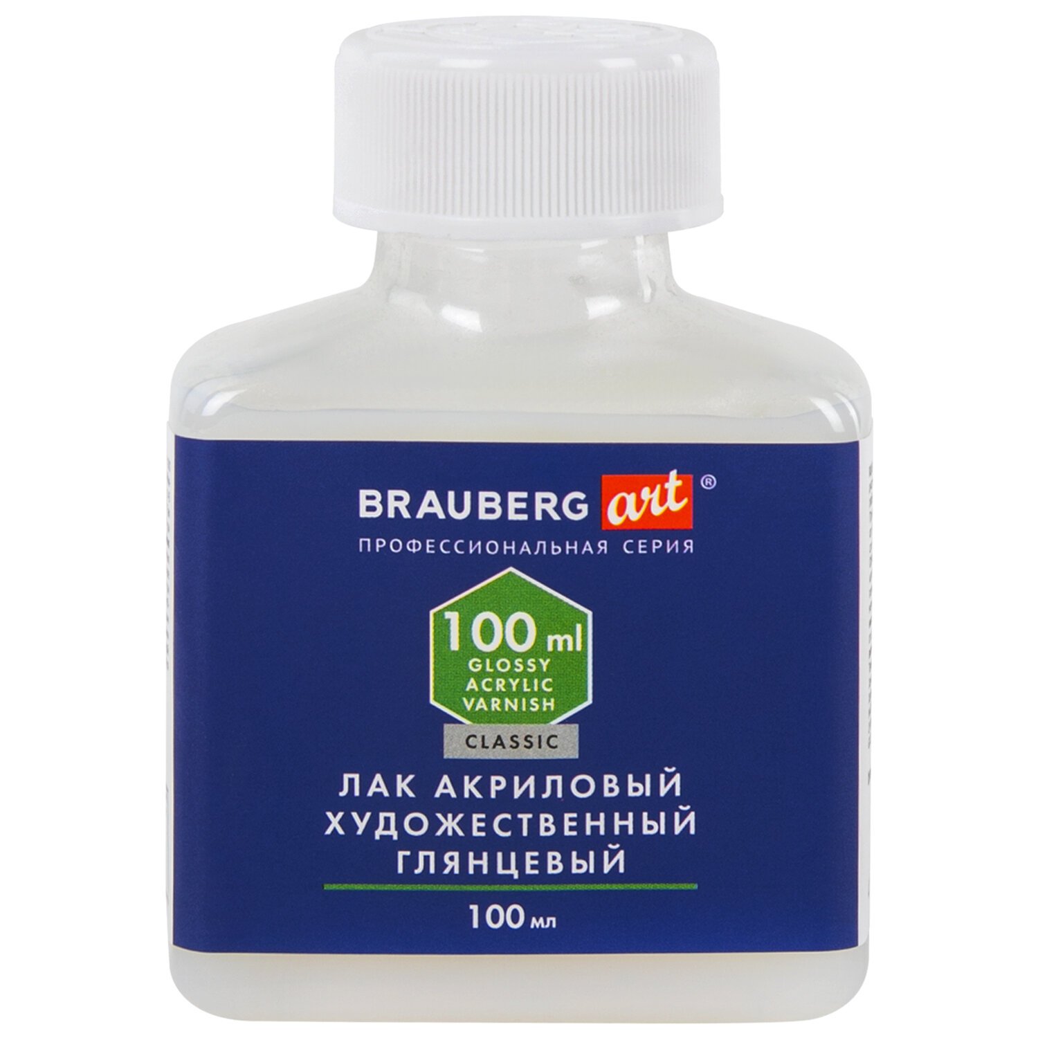 Лак акриловый Brauberg художественный для покрытия картин рисования творчества 100 мл - фото 3