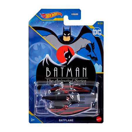 Машинка 1 шт Hot Wheels коллекция Бэтмен Batplane