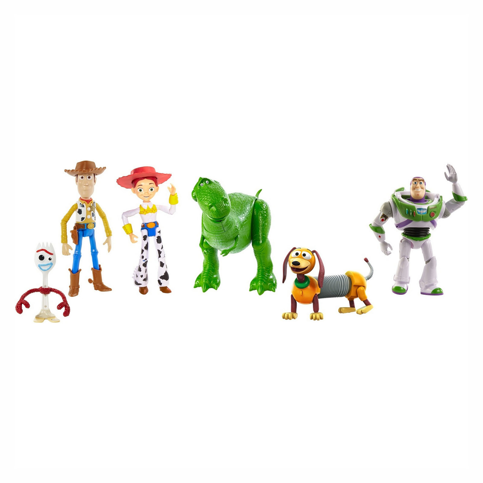 Набор фигурок Toy Story 4 Дорожное приключение 6шт GDL54 купить по цене 99  ₽ в интернет-магазине Детский мир