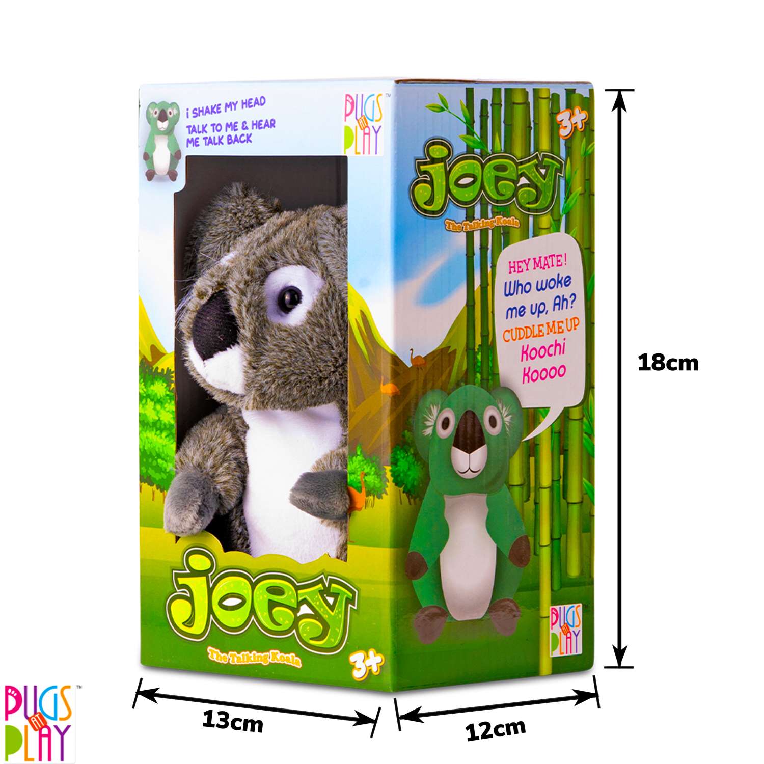 Интерактивная игрушки PUGS AT PLAY коала «Джоуи» - фото 2