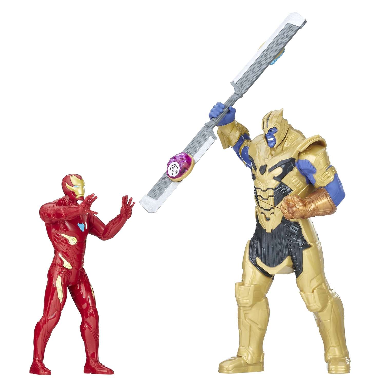 Набор игровой Marvel Танос и Железный Человек E0559121 - фото 1
