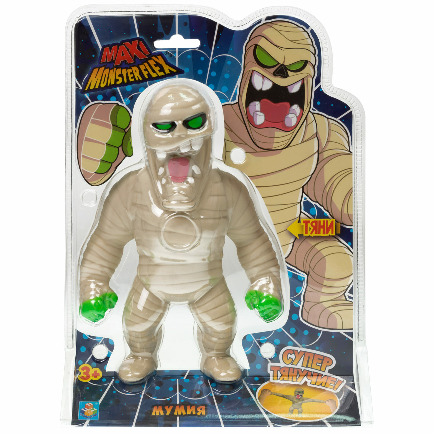 Игрушка-антистресс Monster flex MAXI Мумия 21см - фото 13