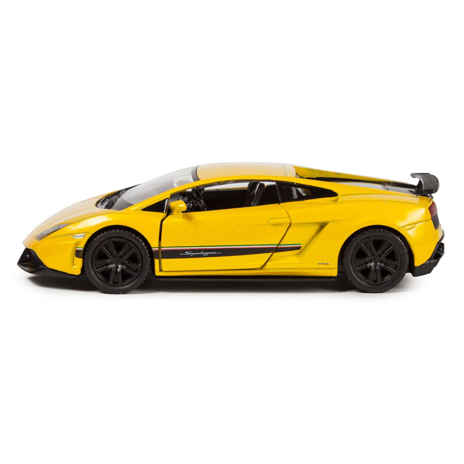 Машина Mobicaro Lamborghini Gallardo 1:32 Желтый металлик 544998Z(E) - фото 2
