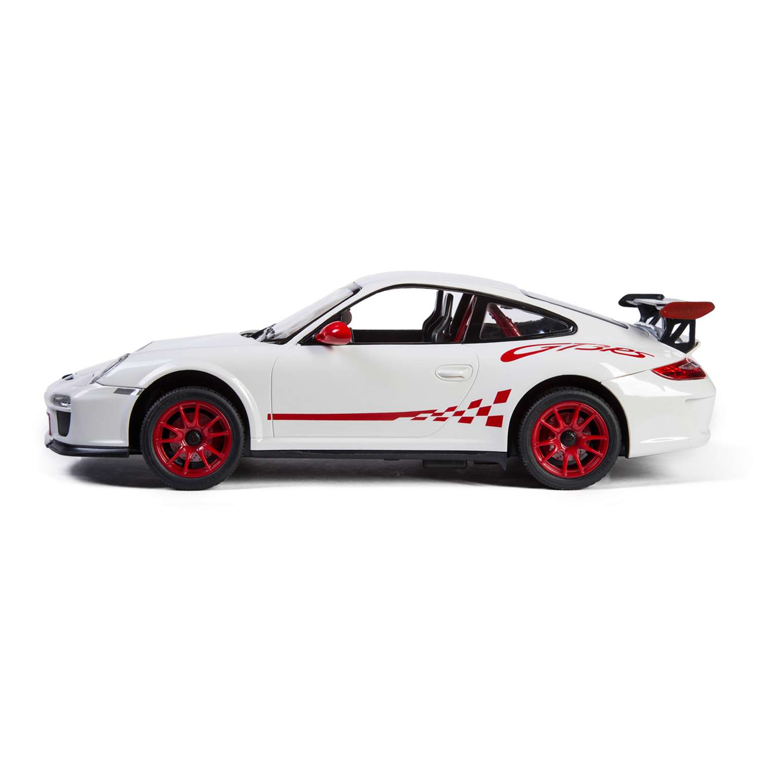 Машинка р/у Rastar Porsche GT3 1:14 белая - фото 4