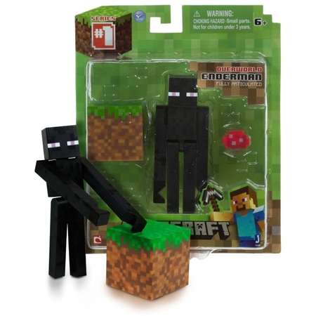 Набор фигурок Minecraft Странник Края 3 предм. 14х17см