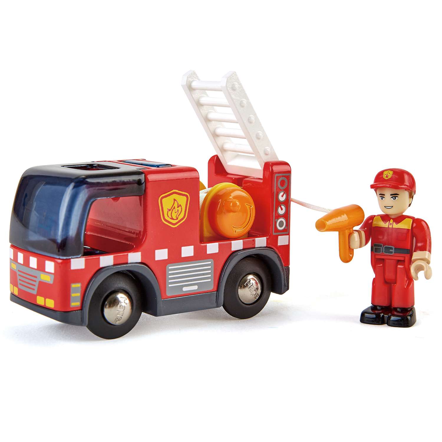 Пожарная машина Hape с сиреной E3737_HP E3737_HP - фото 2