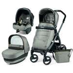 Коляска 3в1 Peg-Perego Book S Elite Modular Luxe Grey