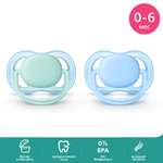 Пустышка Philips Avent Ultra Air 0-6месяцев 2шт SCF244/20