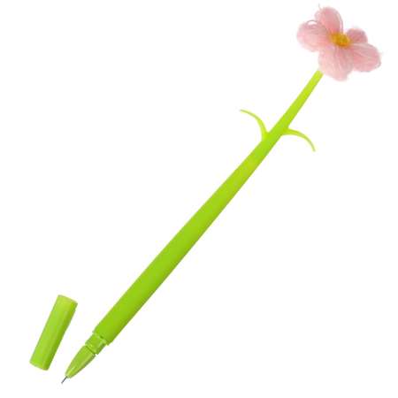 Ручка Calligrata гелевая «Цветок розовый»
