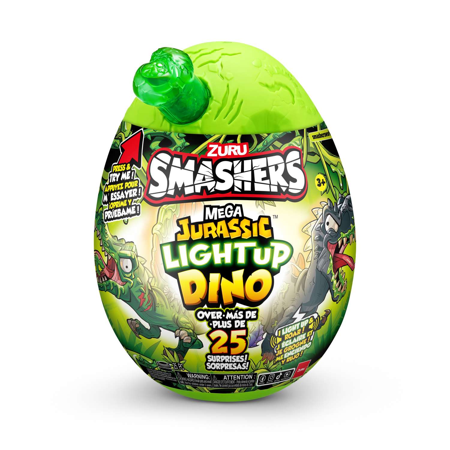 Набор игровой Smashers Мега динозавр в непрозрачной упаковке (Сюрприз) 74108 74108 - фото 18