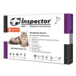 Капли для кошек Inspector 8-15кг от внешних и внутренних паразитов 0.8мл