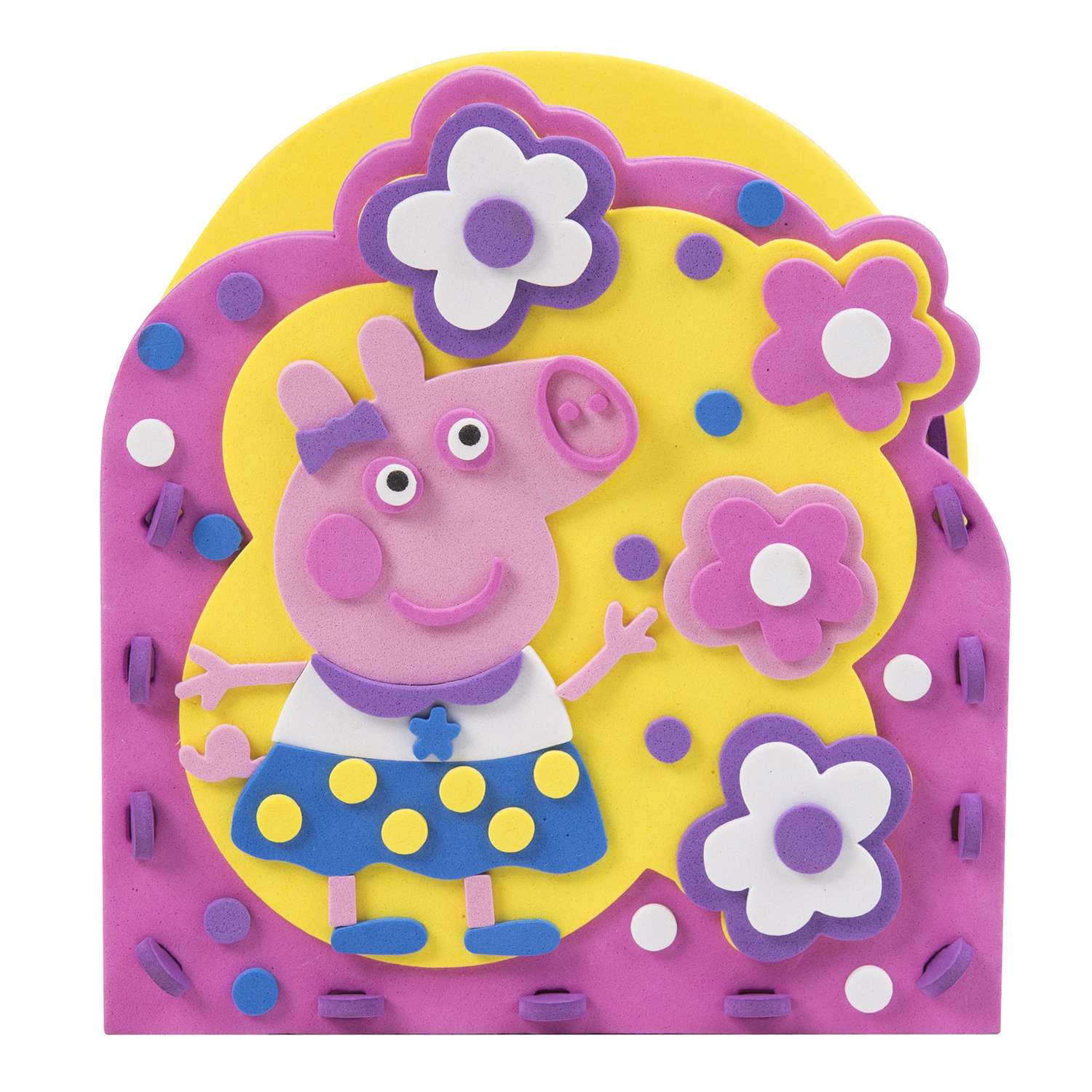 Набор для творчества Свинка Пеппа Pig Домик-подставка Т59204 - фото 1