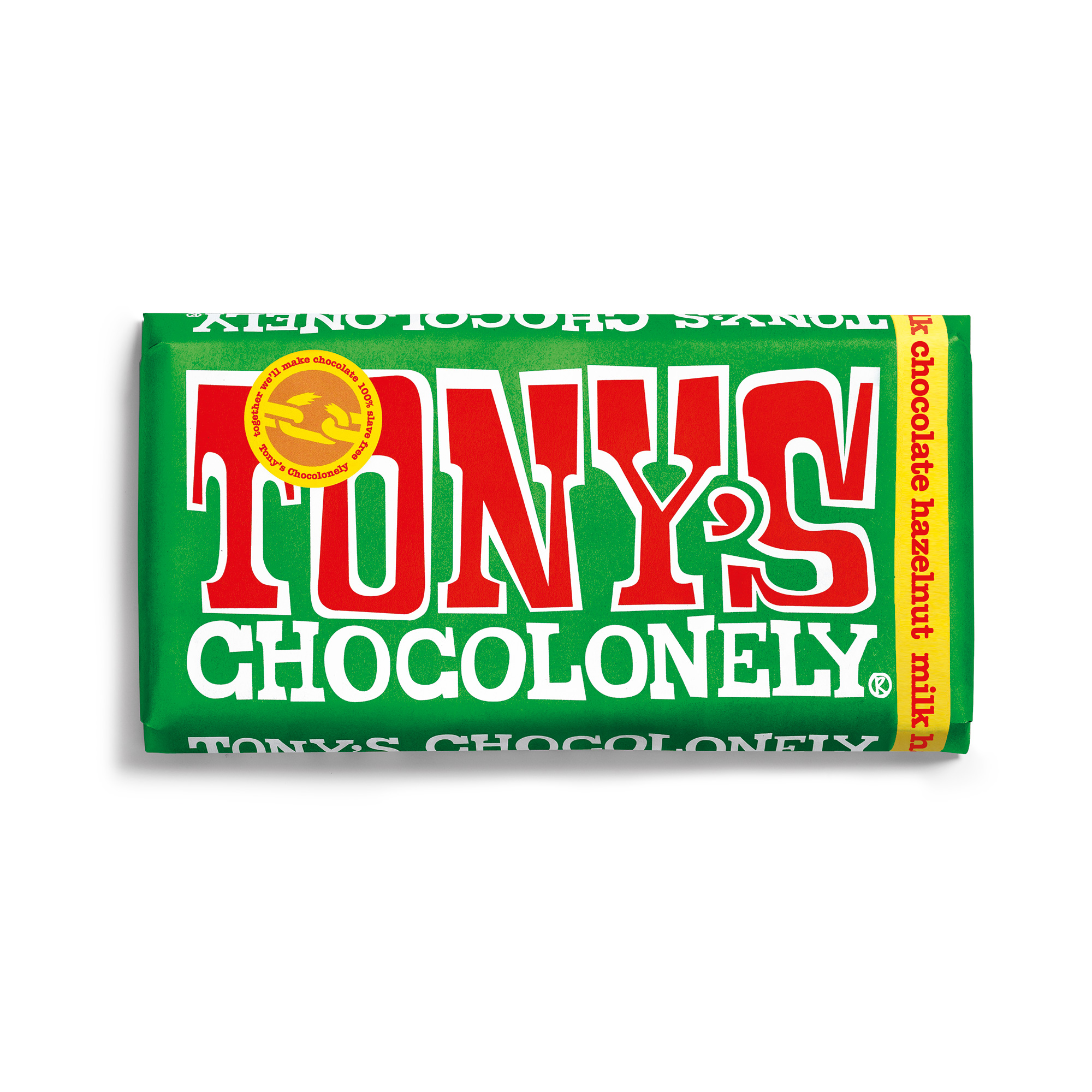 Шоколад Tony's Chocolonely Бельгийский молочный с фундуком 180 гр - фото 2