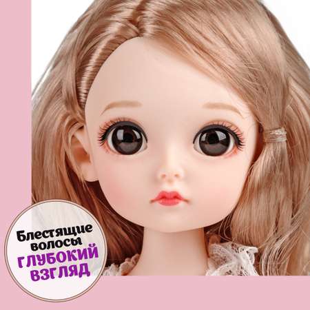 Кукла шарнирная 30 см 1TOY Alisa Kawaii блондинка для девочек