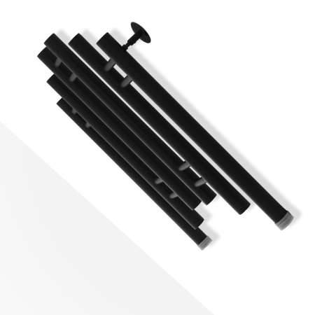 Полотенцесушитель водяной Energy Modern 600x500 черный матовый