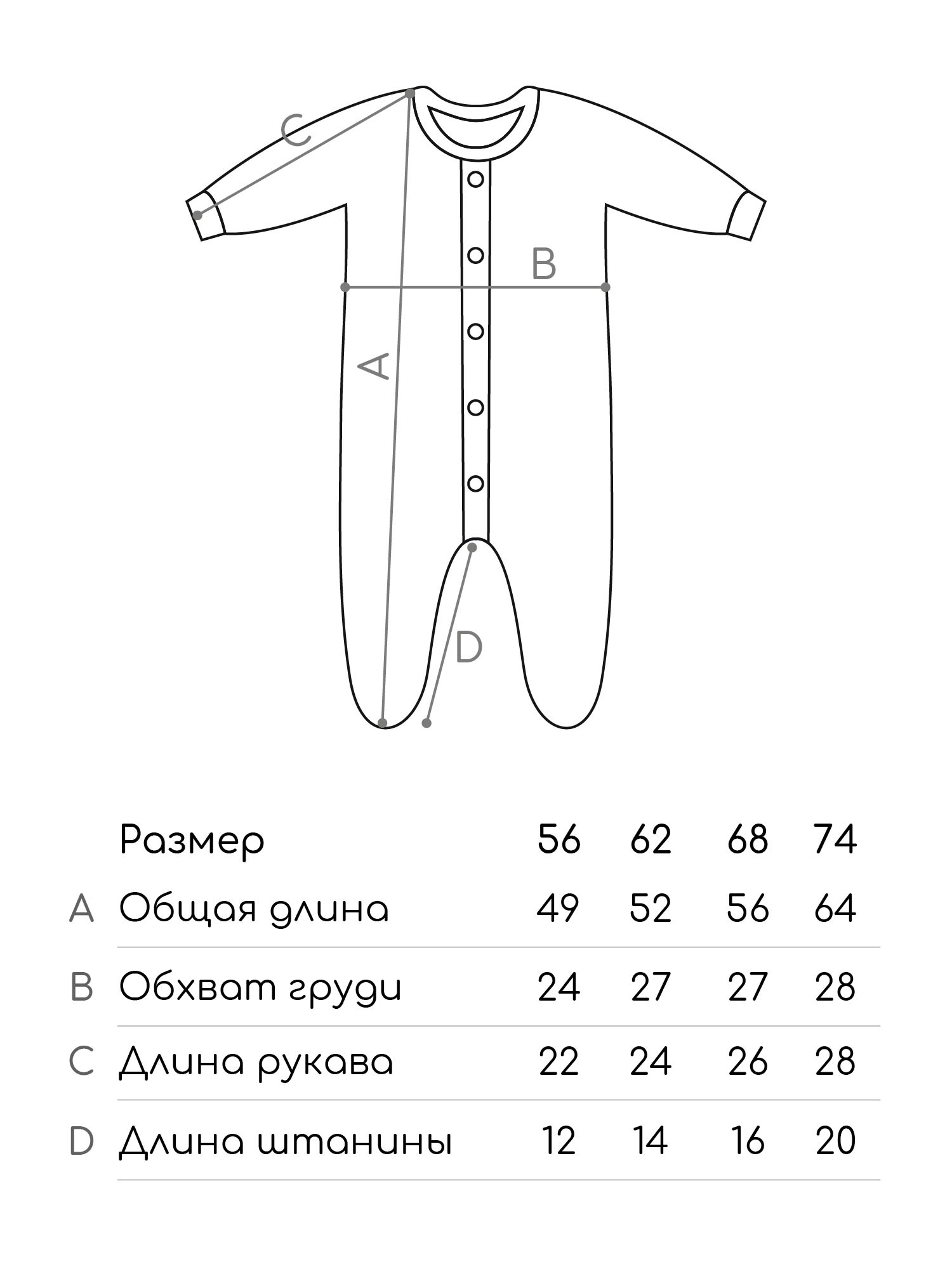 Комбинезон Amarobaby AB-OD23-PLL3/33 - фото 16