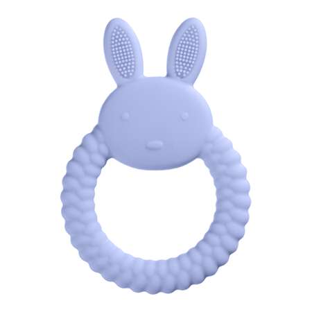 Прорезыватель Uviton силиконовый Bunny Арт.0618 фиолетовый