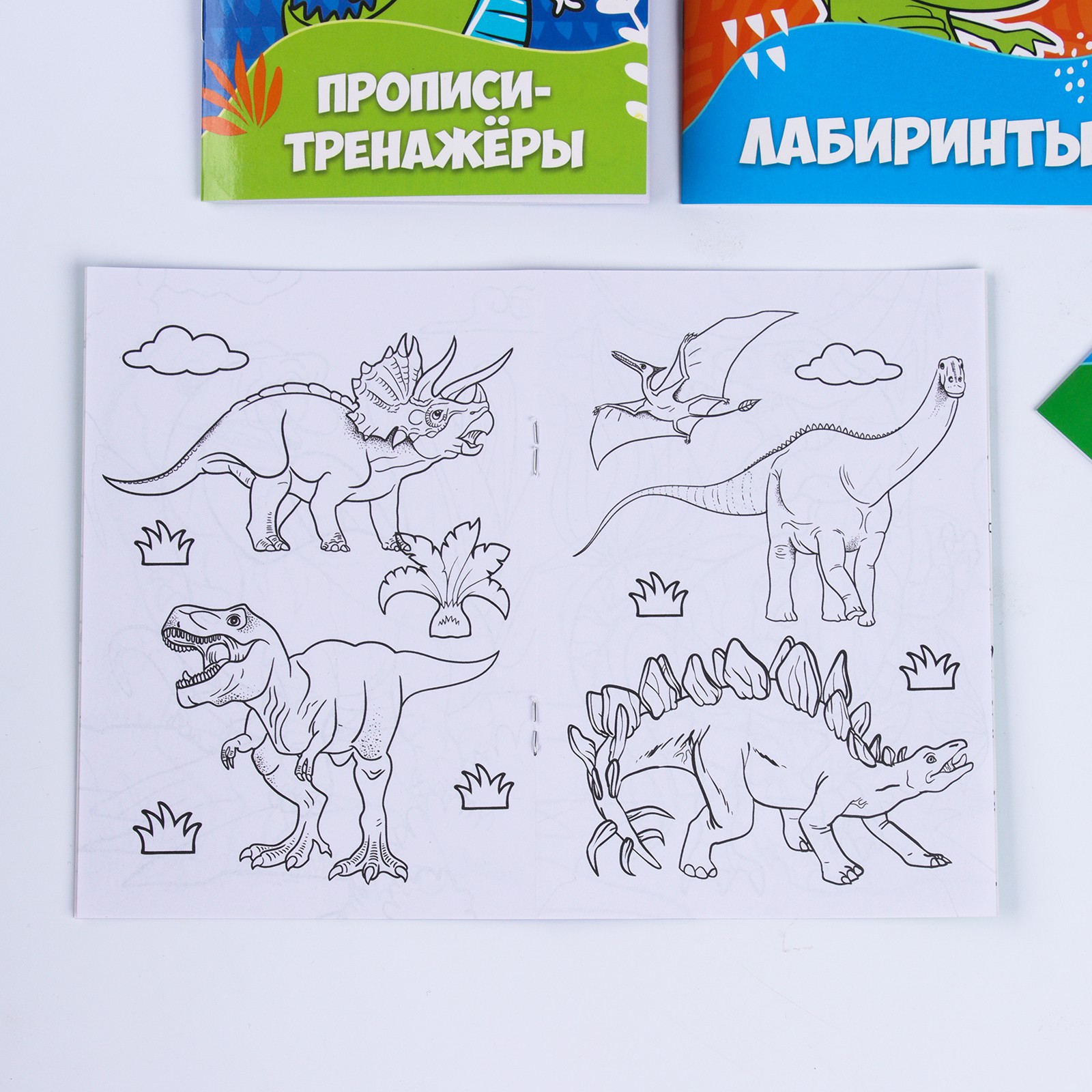 Набор с мягкой игрушкой Milo Toys Динозавр 8 предметов - фото 11