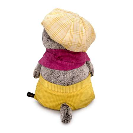 Мягкая игрушка BUDI BASA Басик в кепке и шарфе 25 см Ks25-224