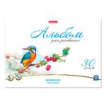 Альбом для рисования ErichKrause Birds А4 на клею 30л 58559