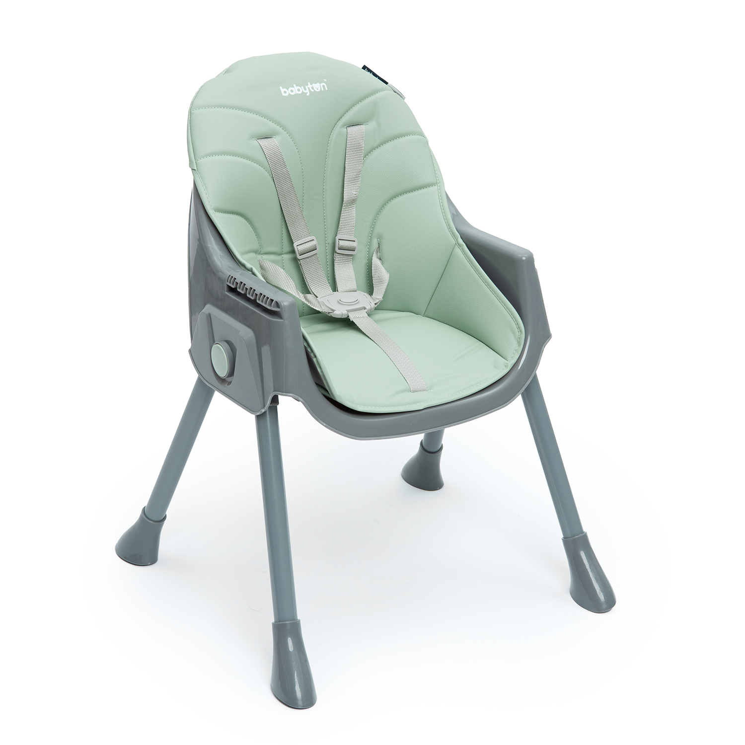 Стульчик для кормления Babyton Bueno Green-Grey - фото 11