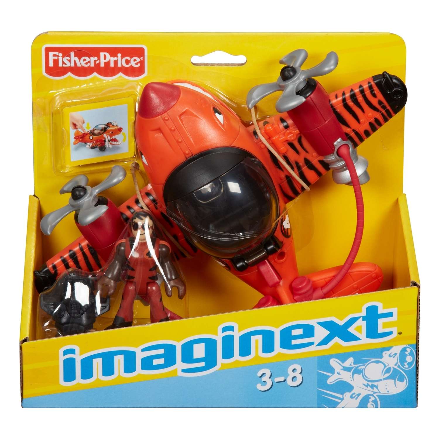 Набор игровой IMAGINEXT Летающий тигр T5309 T5308 - фото 3