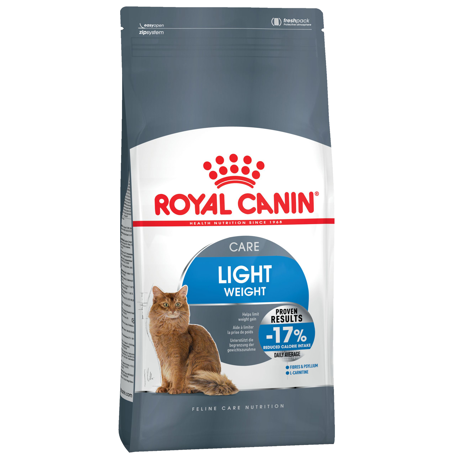 Корм для кошек ROYAL CANIN Light Weight Care для взрослых кошек в целях профилактики избыточного веса 3кг - фото 1