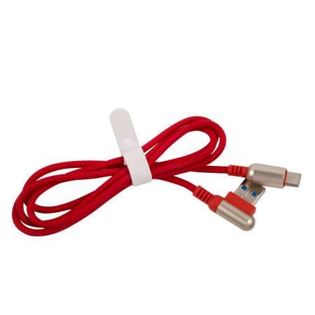 Дата-кабель RedLine Loop USB - Type-C красный