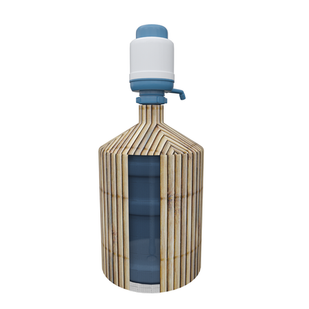 Чехол на бутыль 19л Coolpaq Bamboo