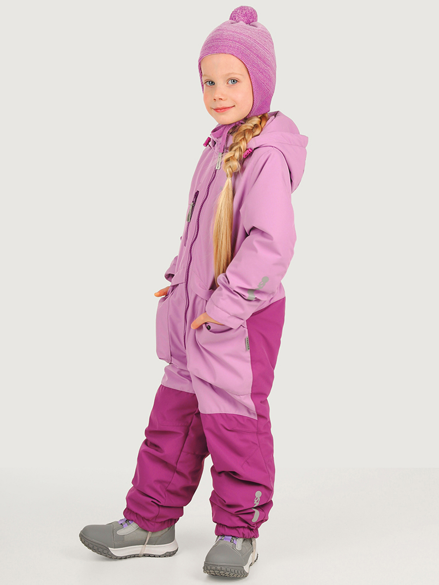 Комбинезон NIKASTYLE 8м2125 орхидея/брусника - фото 4