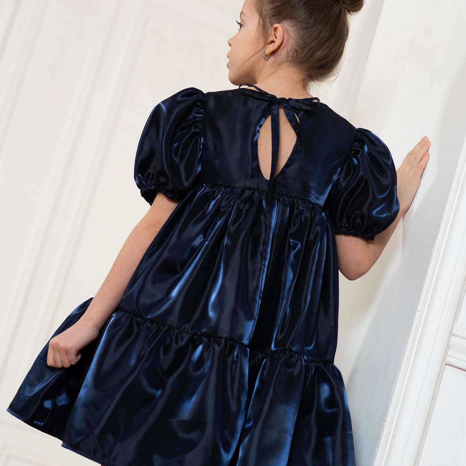 Платье LisaWeta D-006-22 синий - фото 3