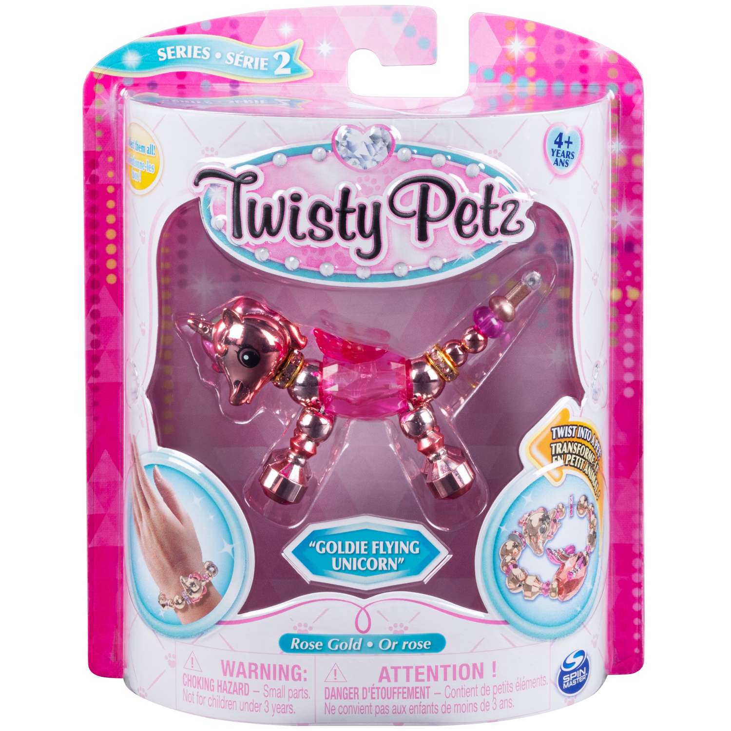 Набор Twisty Petz Фигурка-трансформер для создания браслетов Goldie Unicorn 6044770/20108103 - фото 1