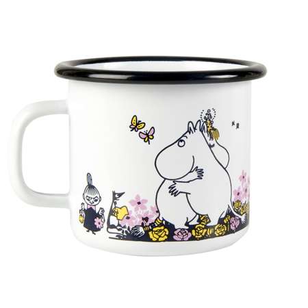 Кружка Muurla Moomin Объятия эмалированная