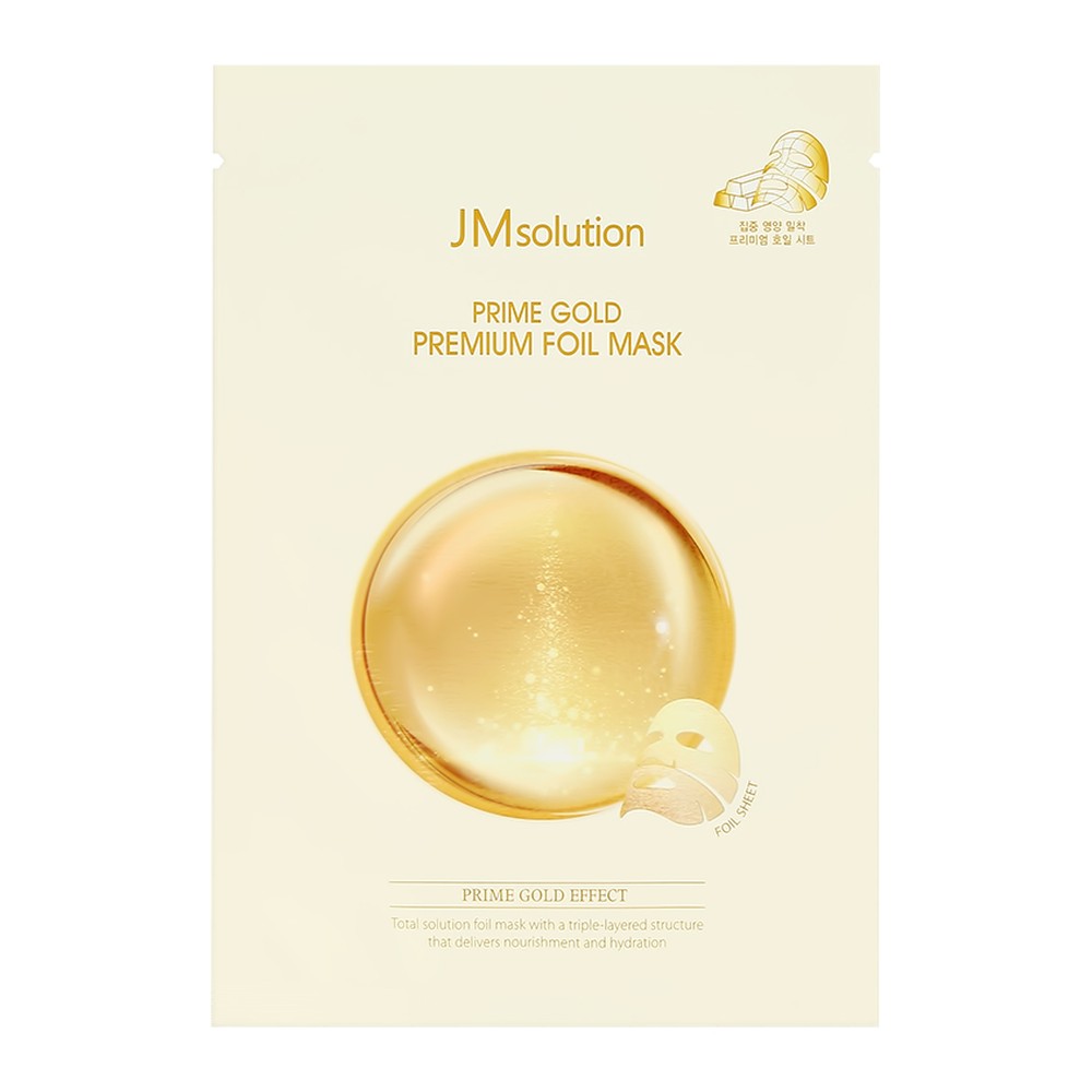 Маска тканевая JMsolution Prime с коллоидным золотом увлажняющая 35 мл - фото 4