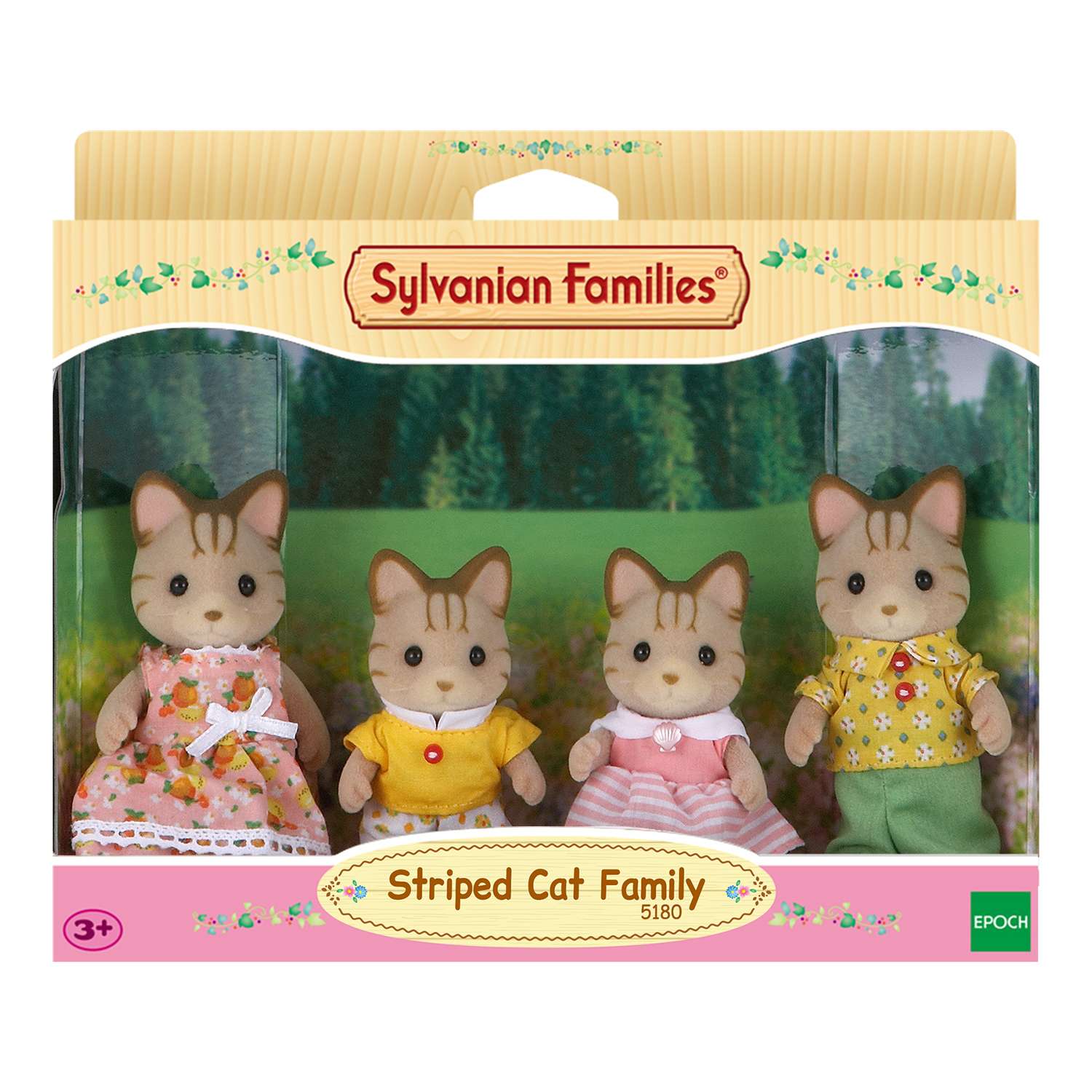 Набор Sylvanian Families Семья Кошек 5180 - фото 3