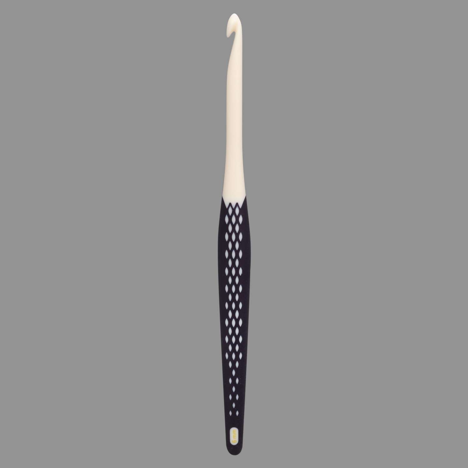 Крючок для вязания Prym эргономичный с прорезиненной ручкой удобный легкий 6 мм 17 см Ergonomics 218488 - фото 6