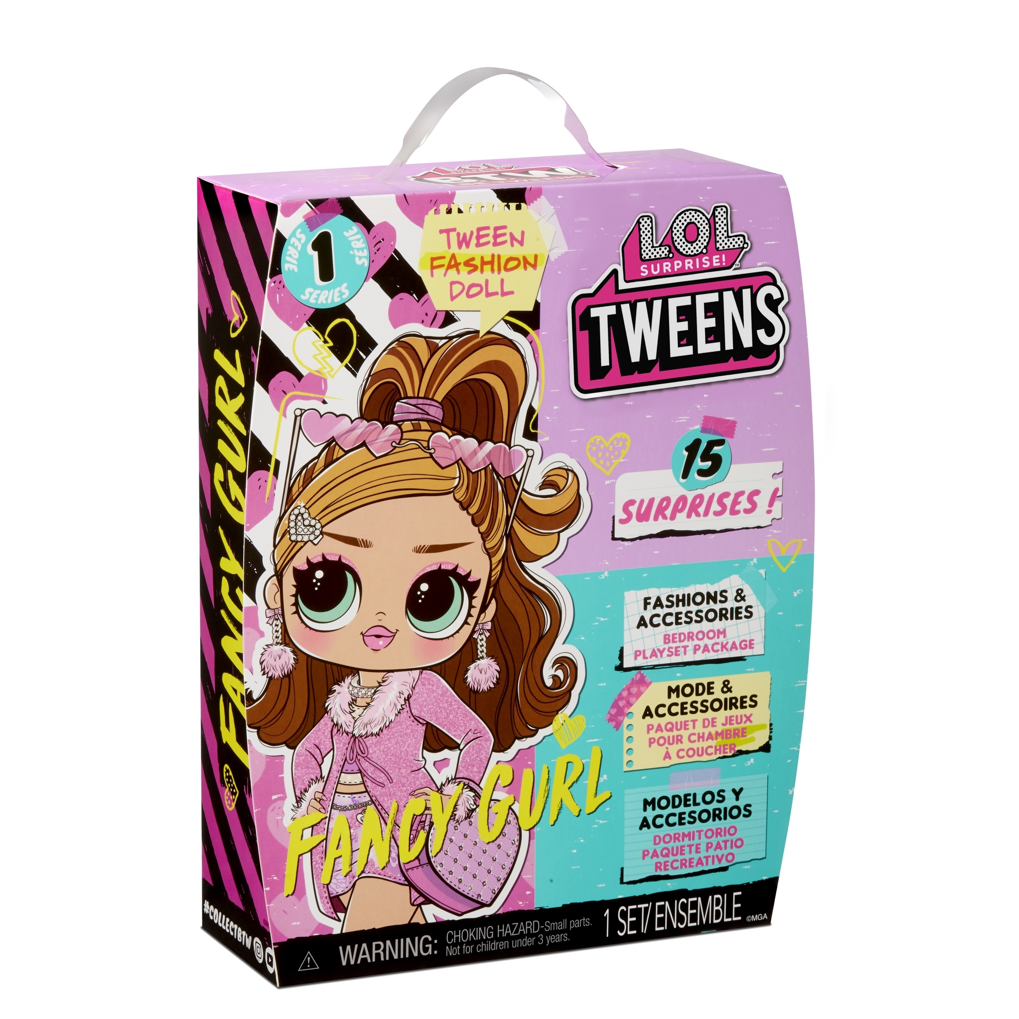 Кукла L.O.L. Surprise! Tweens Doll Fancy 576679EUC купить по цене 1399 ₽ в  интернет-магазине Детский мир