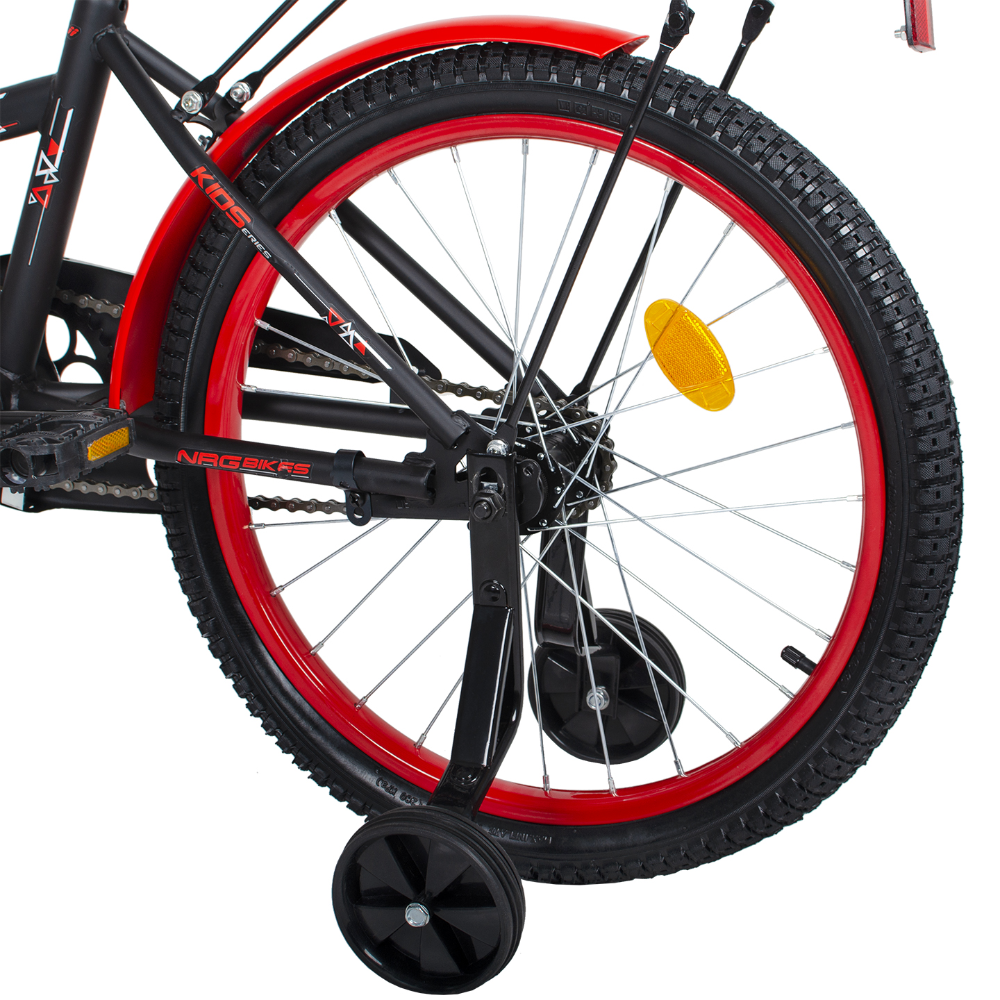 Велосипед NRG BIKES Albatross 20 black-red - фото 17