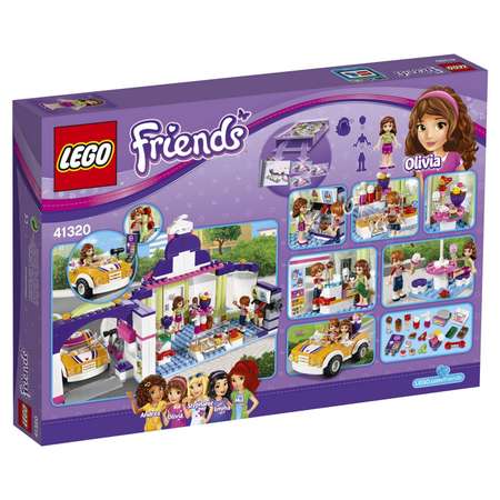 Конструктор LEGO Friends Магазин замороженных йогуртов блочный