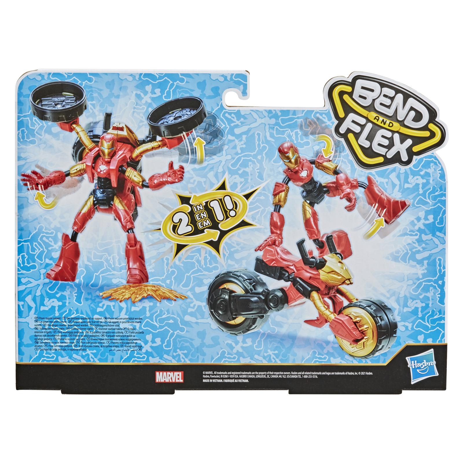 Набор игровой Hasbro (Marvel) Бенди Железный человек на мотоцикле F02445L0 - фото 3