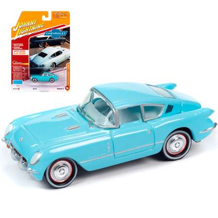 Автомобиль Johnny Lightning 1:64 голубой