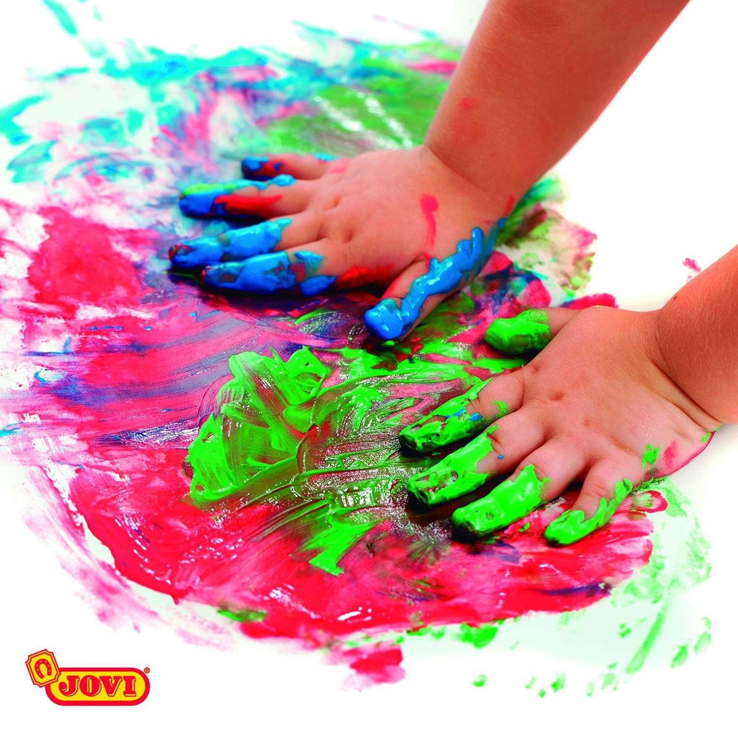 Краски Jovi для рисования руками 125мл*6цветов - фото 4
