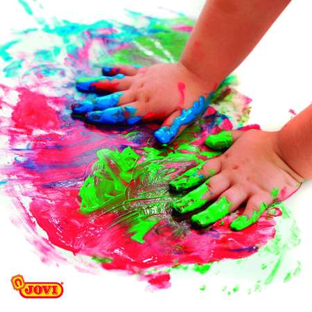 Краски Jovi для рисования руками 125мл*6цветов