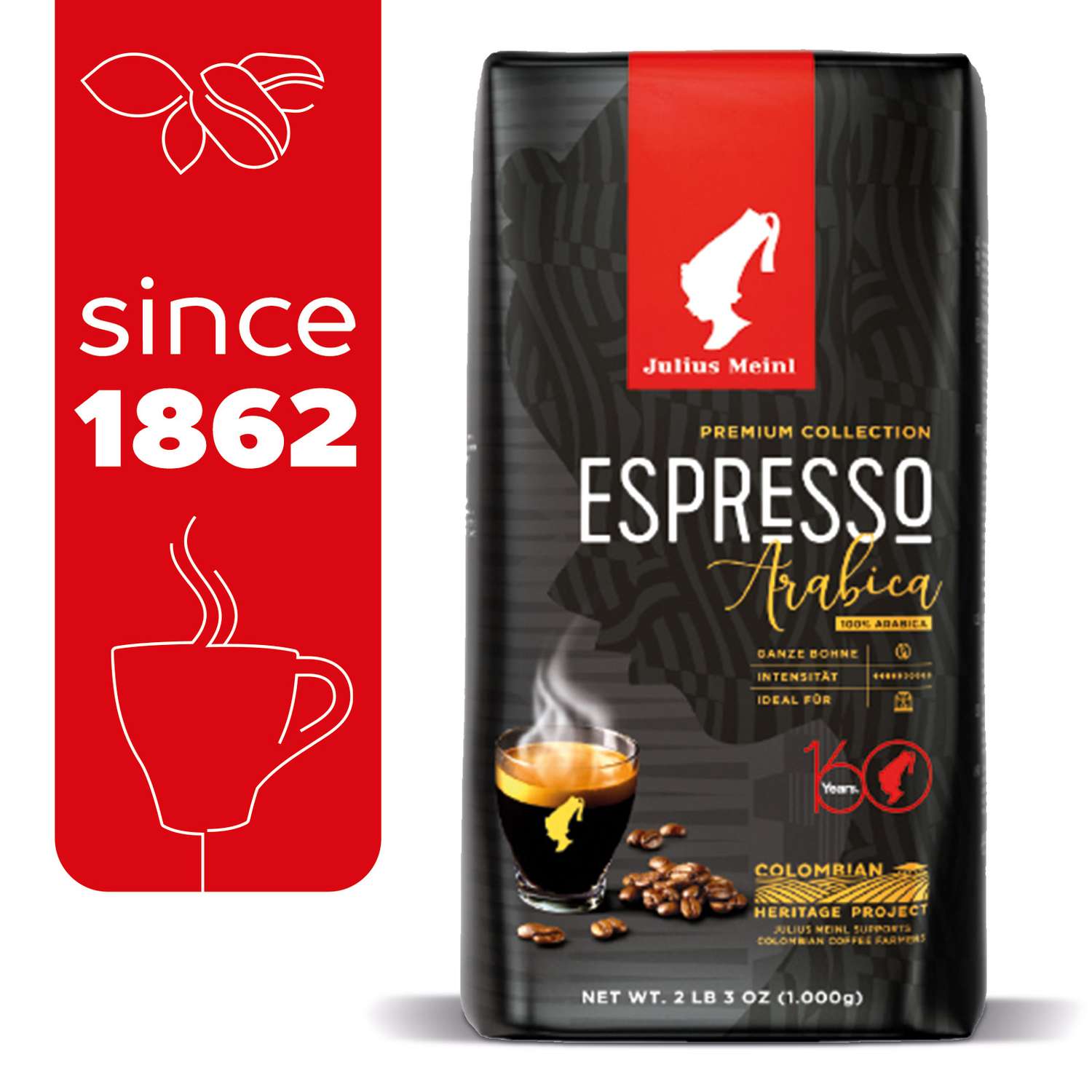 Кофе в зернах Julius Meinl Эспрессо Премиум Коллекция Espresso 1 кг - фото 1