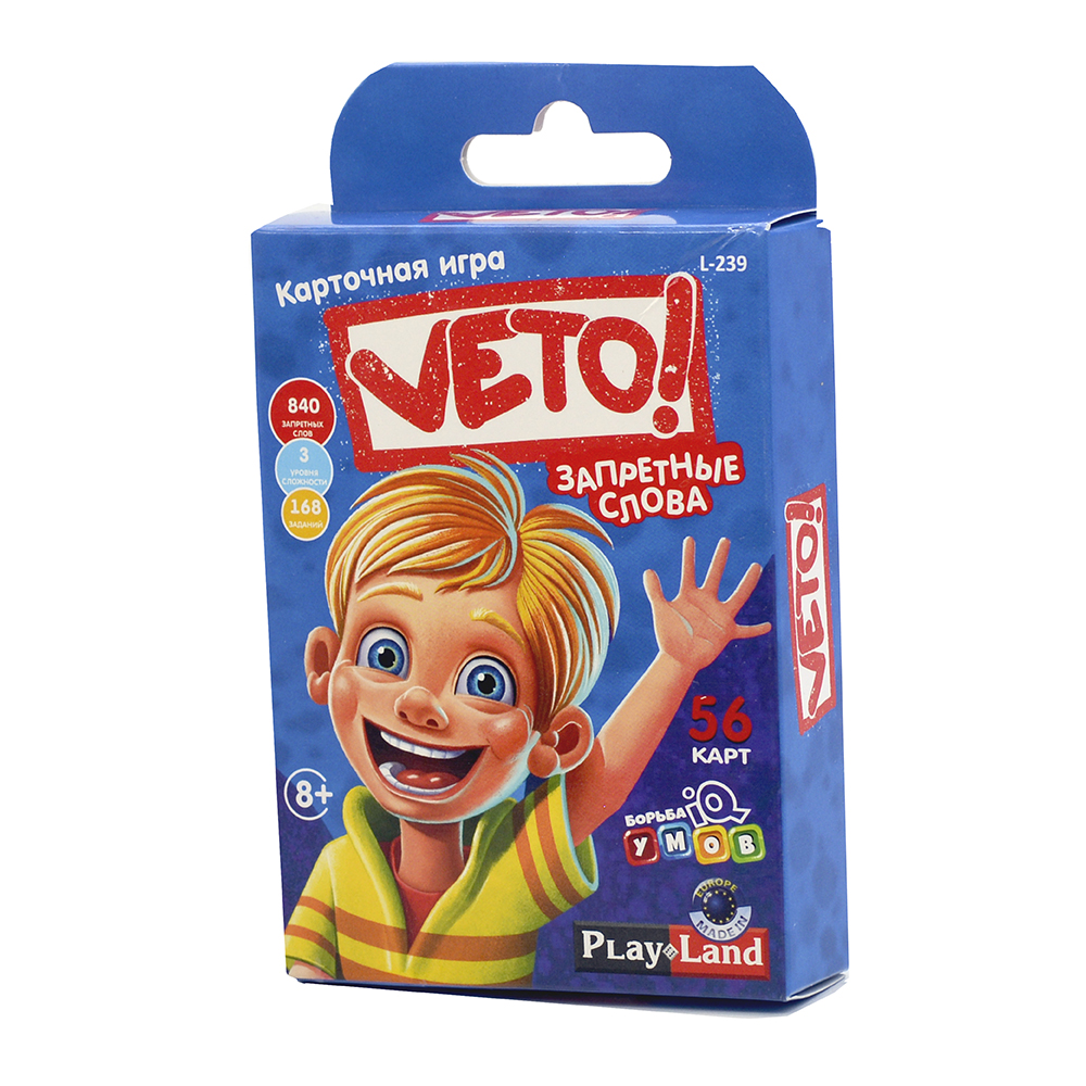 Настольная карточная игра Play Land Вето - Veto - фото 5