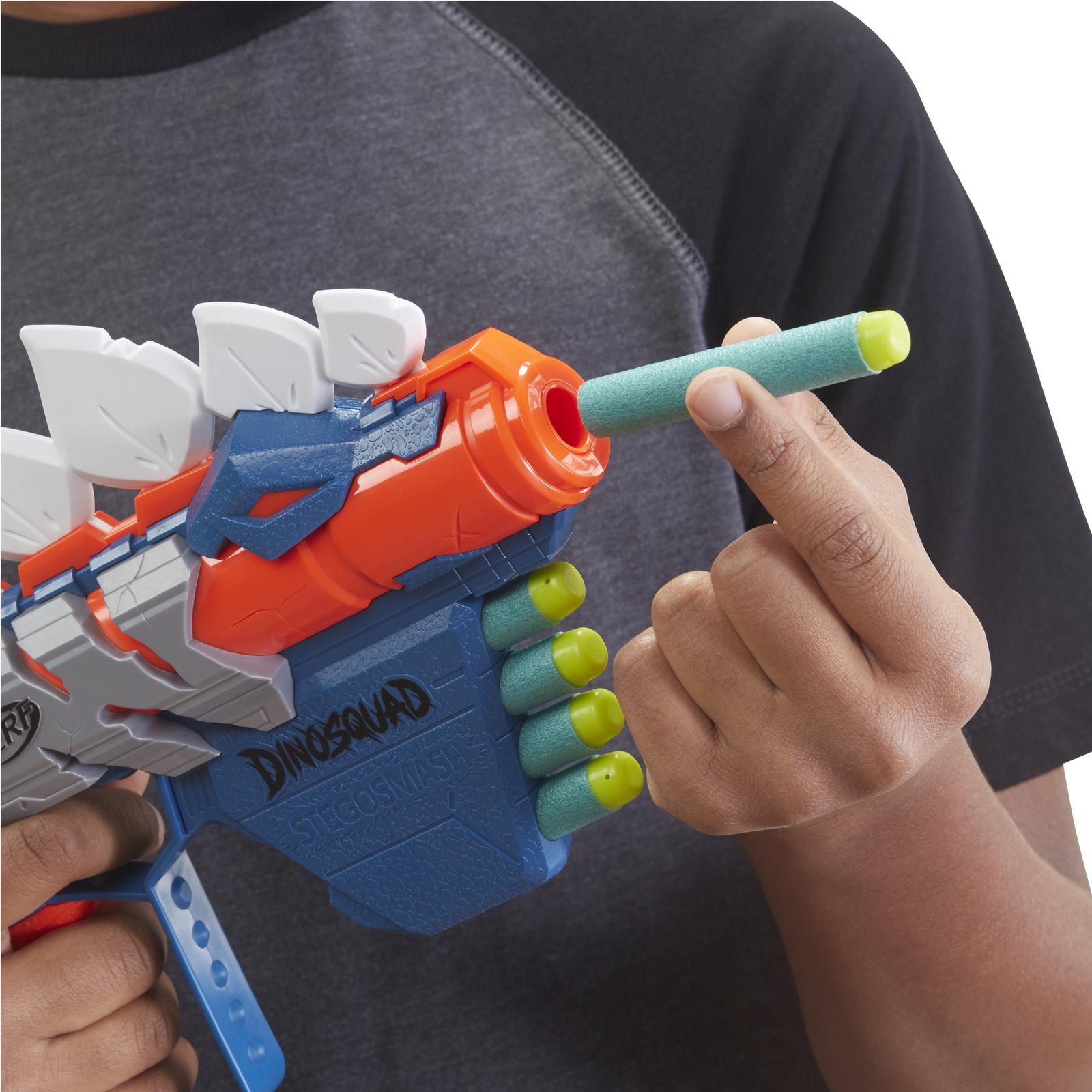 Набор игровой Hasbro (Nerf) Бластер Дино Стегосмэш F0805EU4 - фото 6