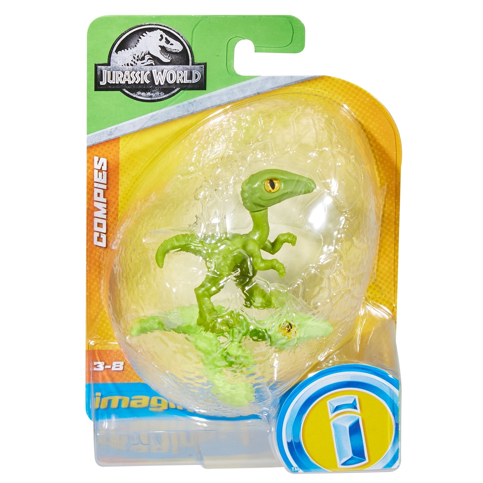 Фигурка IMAGINEXT Jurassic World Мини-динозавры Яйца в ассортименте FWF52 - фото 6