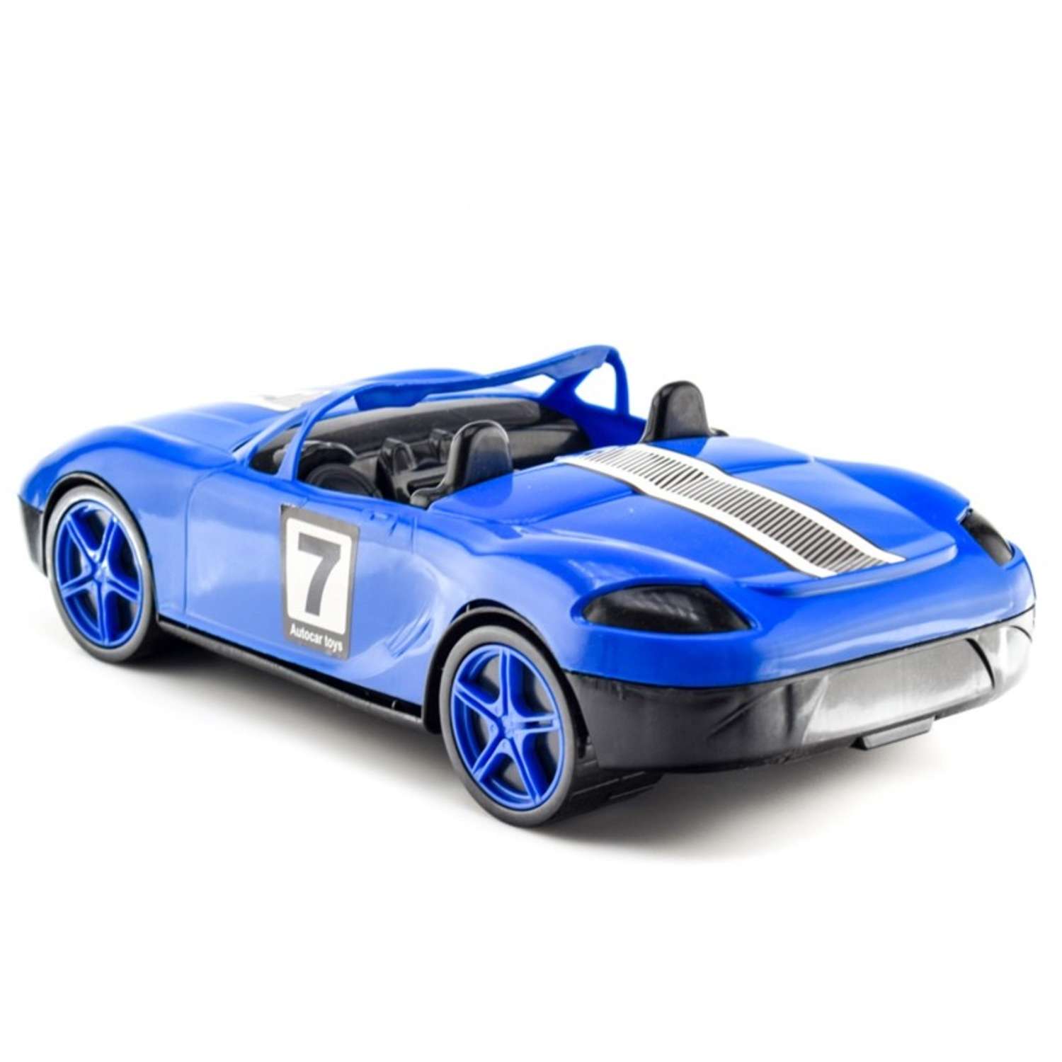 Синяя машинка для детей. Машина кабриолет пластмассовая, 40 см. btg017. 4352 Машинка "кабриолет". Машинка Toy Mix кабриолет пластмассовая. Машинка детская btg017.